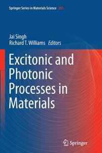 bokomslag Excitonic and Photonic Processes in Materials