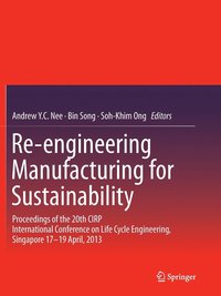 bokomslag Re-engineering Manufacturing for Sustainability