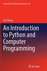 bokomslag An Introduction to Python and Computer Programming