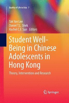 Student Well-Being in Chinese Adolescents in Hong Kong 1