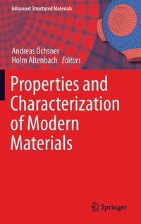 bokomslag Properties and Characterization of Modern Materials