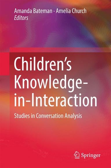 bokomslag Childrens Knowledge-in-Interaction