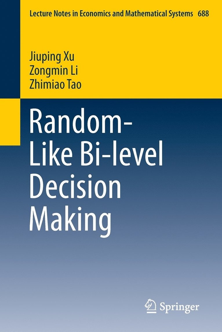 Random-Like Bi-level Decision Making 1