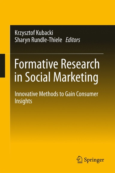 bokomslag Formative Research in Social Marketing