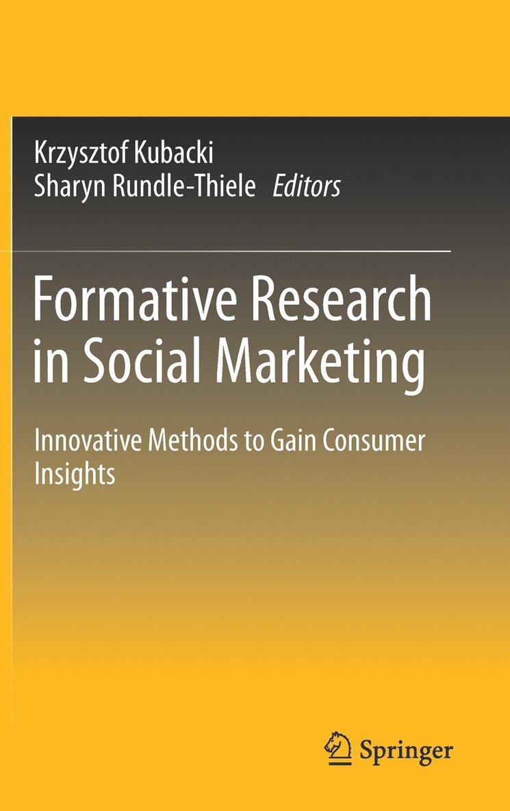 Formative Research in Social Marketing 1