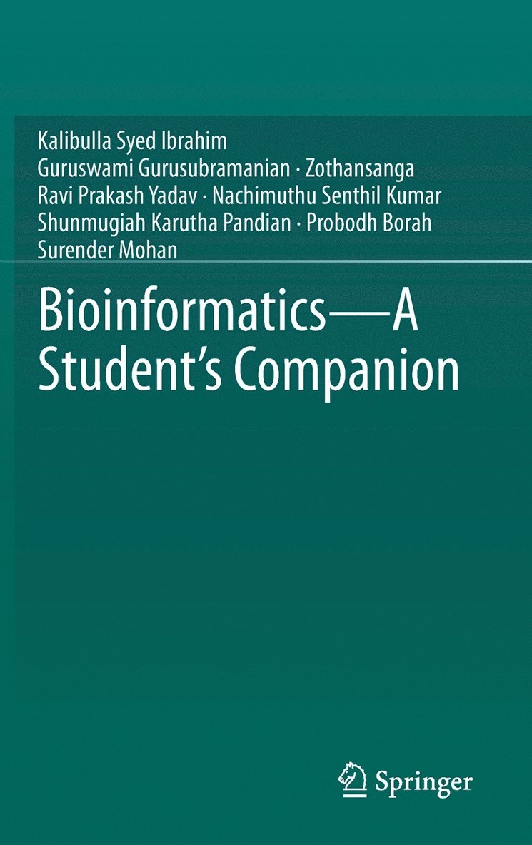 Bioinformatics - A Student's Companion 1
