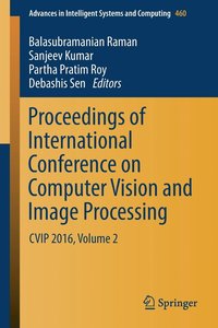bokomslag Proceedings of International Conference on Computer Vision and Image Processing