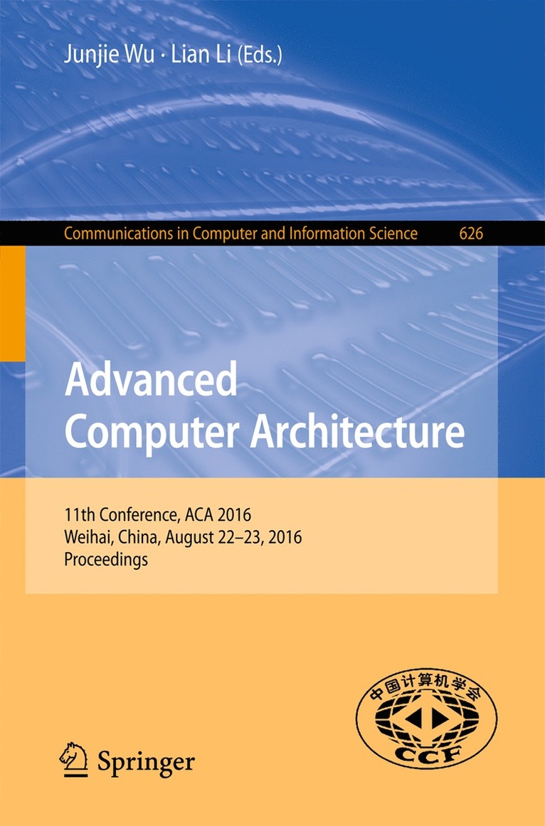Junjie Wu, Lian Li - Advanced Computer Architecture, Häftad
