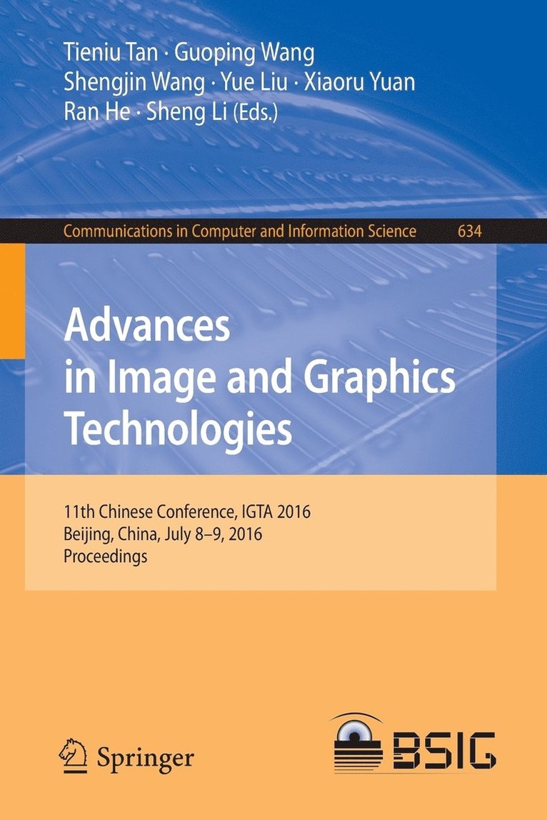 Advances in Image and Graphics Technologies 1