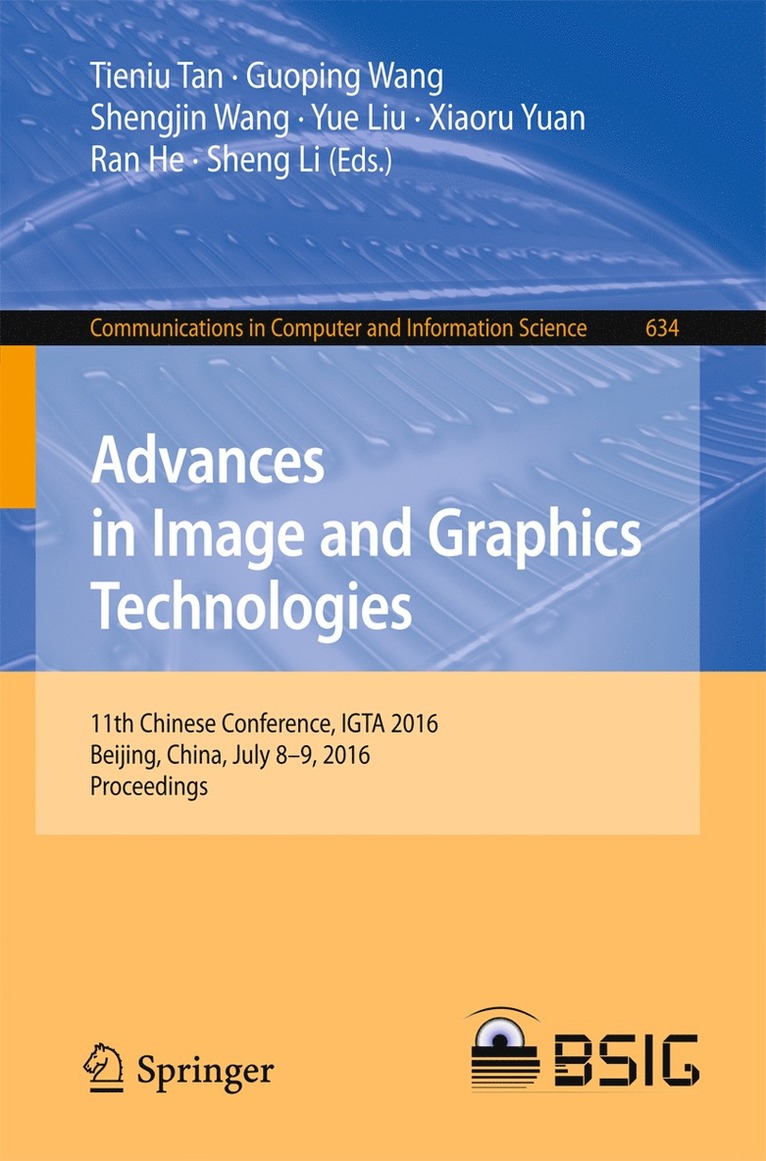 Advances in Image and Graphics Technologies 1