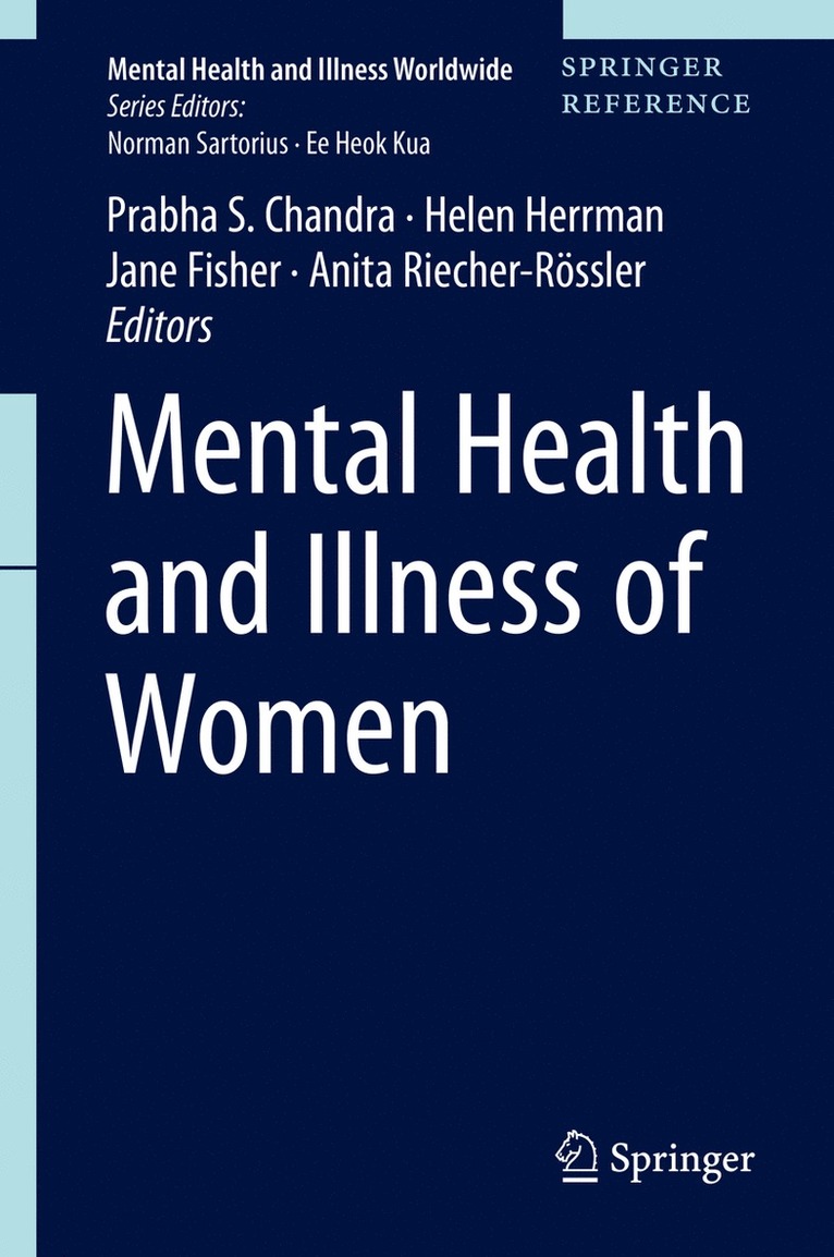 Prabha S. Chandra, Helen Herrman, Jane Fisher, Anita Riecher-Rössler, Anita Riecher-Rossler, Prabha S Chandra - Mental Health and Illness of Women, Inbunden