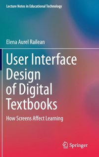 bokomslag User Interface Design of Digital Textbooks