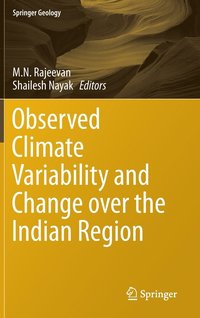 bokomslag Observed Climate Variability and Change over the Indian Region
