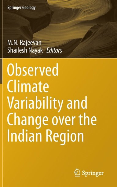 bokomslag Observed Climate Variability and Change over the Indian Region