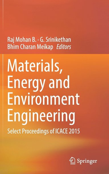 bokomslag Materials, Energy and Environment Engineering
