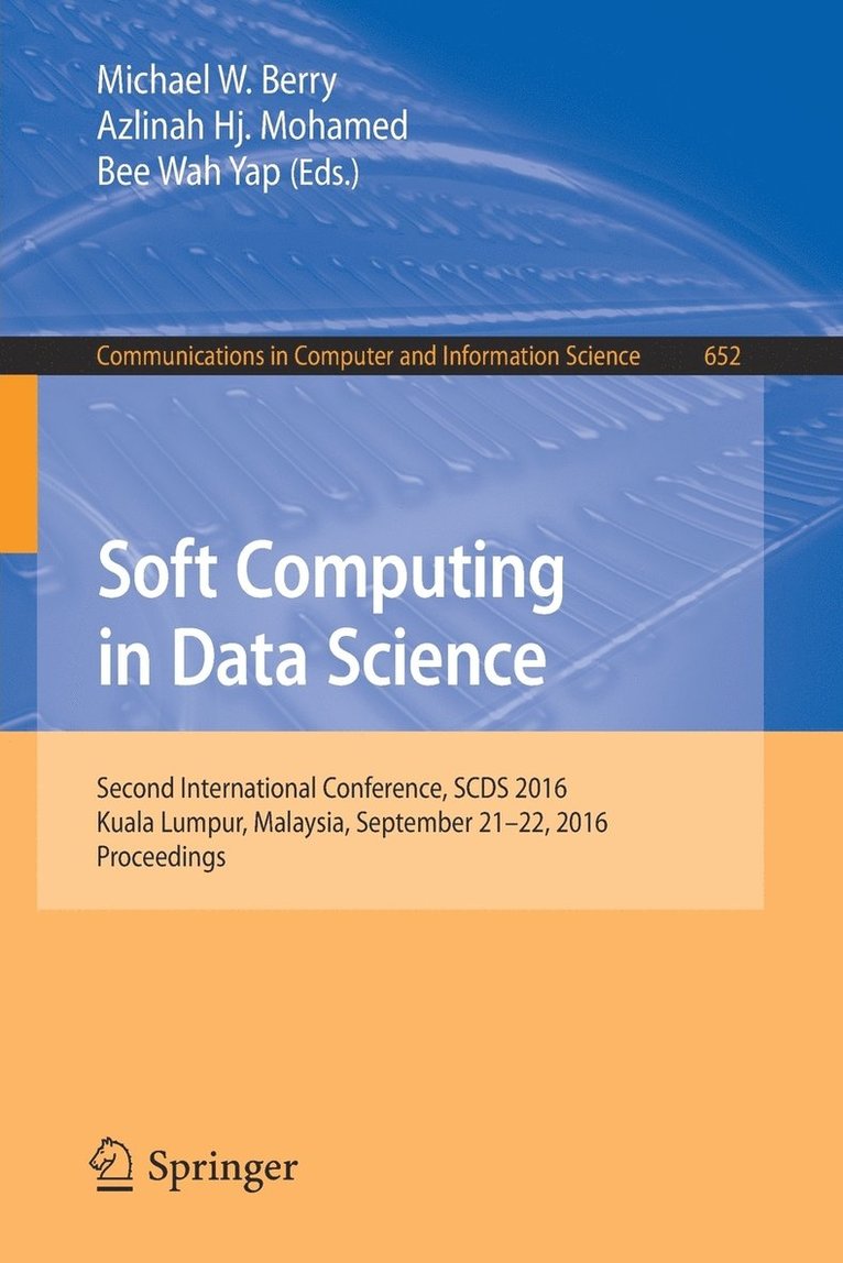 Soft Computing in Data Science 1