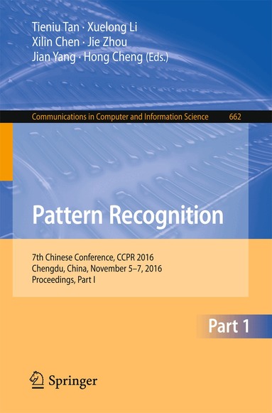 Tieniu Tan, Xuelong Li, Xilin Chen, Jie Zhou, Jian Yang, Hong Cheng - Pattern Recognition, Häftad