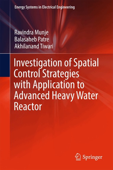 Ravindra Munje, Balasaheb Patre, Akhilanand Tiwari - Investigation of Spatial Control Strategies with Application to Advanced Heavy Water Reactor, Inbunden