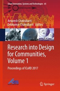 bokomslag Research into Design for Communities, Volume 1