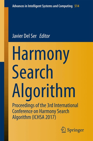 Javier Del Ser - Harmony Search Algorithm, Häftad