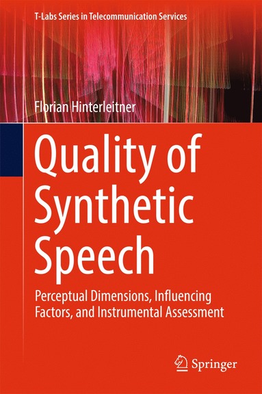 bokomslag Quality of Synthetic Speech