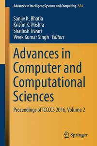 bokomslag Advances in Computer and Computational Sciences