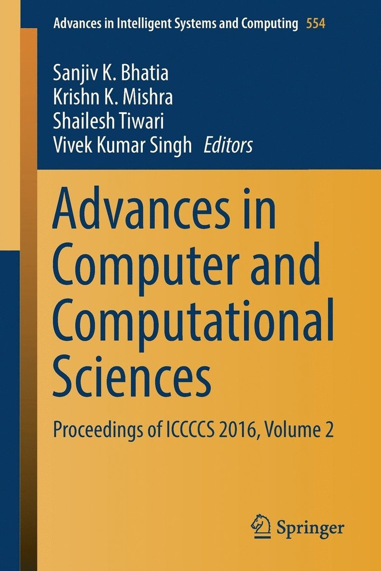 Advances in Computer and Computational Sciences 1