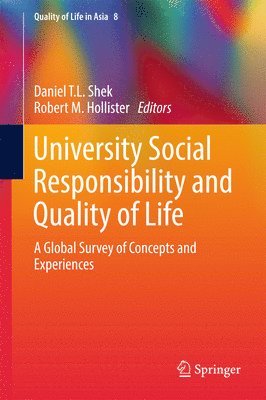 bokomslag University Social Responsibility and Quality of Life