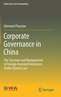bokomslag Corporate Governance in China