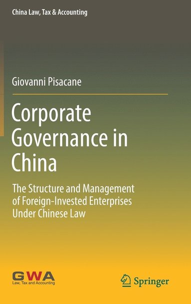 bokomslag Corporate Governance in China