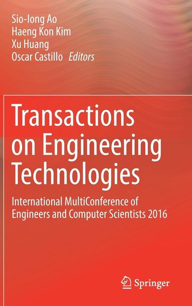 bokomslag Transactions on Engineering Technologies