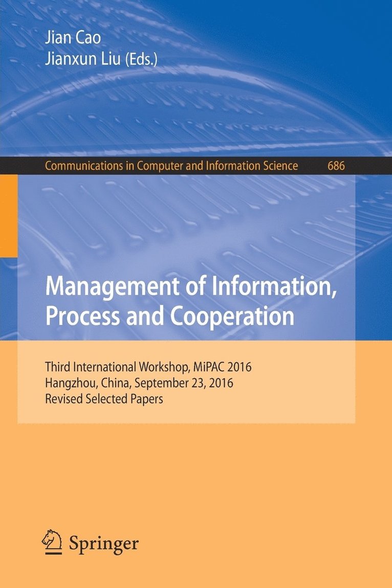 Management of Information, Process and Cooperation 1