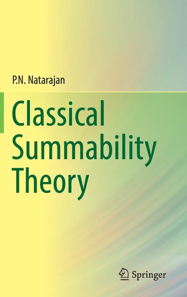 bokomslag Classical Summability Theory