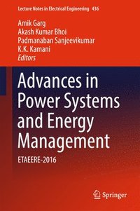 bokomslag Advances in Power Systems and Energy Management