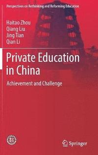 bokomslag Private Education in China