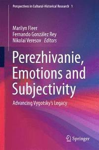 bokomslag Perezhivanie, Emotions and Subjectivity