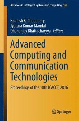 bokomslag Advanced Computing and Communication Technologies