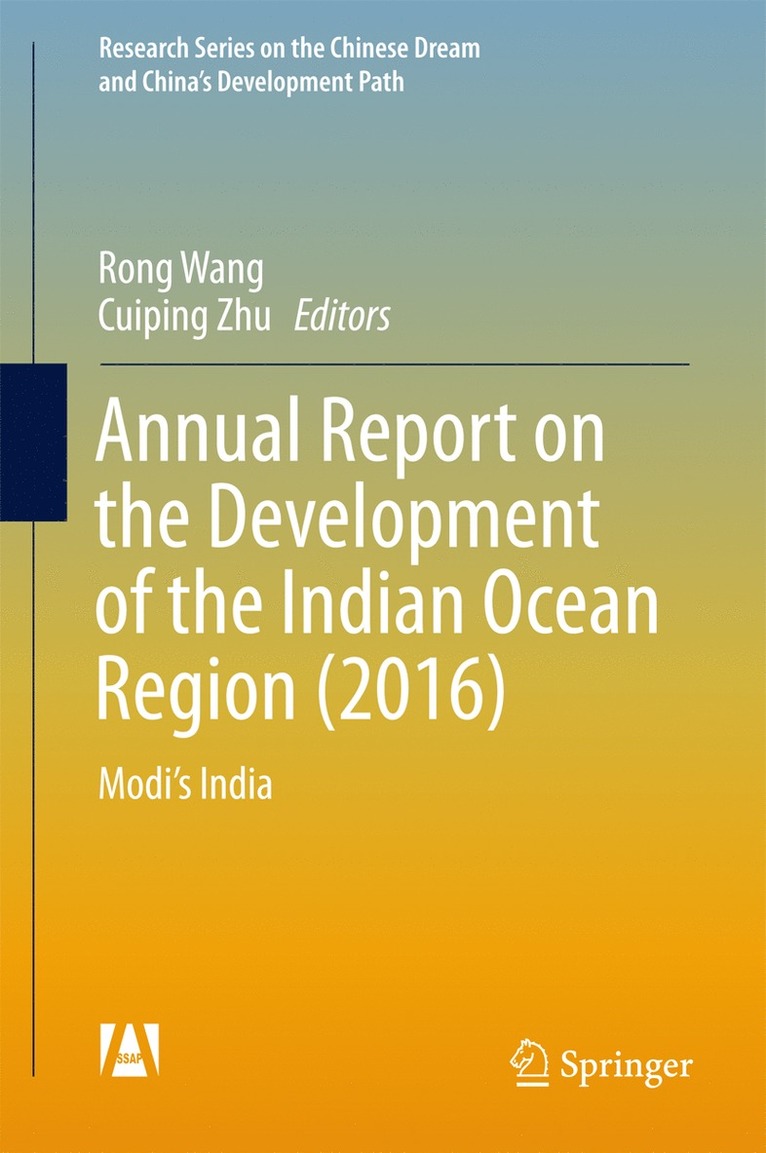 Rong Wang, Cuiping Zhu - Annual Report on the Development of the Indian Ocean Region (2016), Inbunden