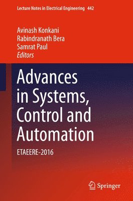 Advances in Systems, Control and Automation 1