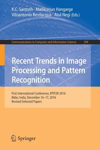 bokomslag Recent Trends in Image Processing and Pattern Recognition