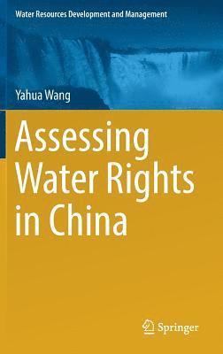 bokomslag Assessing Water Rights in China