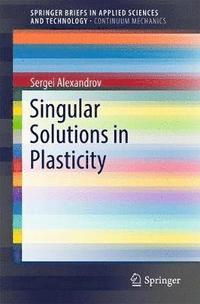 bokomslag Singular Solutions in Plasticity