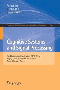 bokomslag Cognitive Systems and Signal Processing
