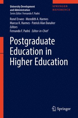 bokomslag Postgraduate Education in Higher Education
