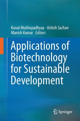 bokomslag Applications of Biotechnology for Sustainable Development