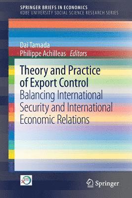 bokomslag Theory and Practice of Export Control