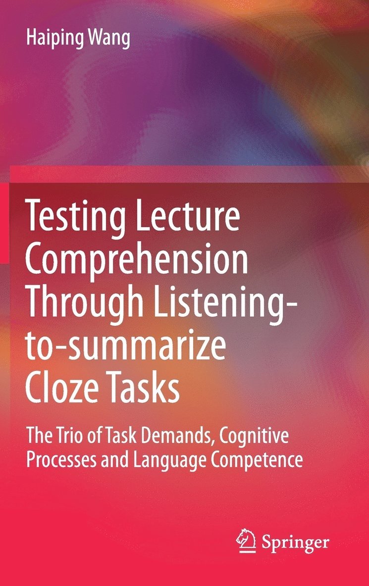 Testing Lecture Comprehension Through Listening-to-summarize Cloze Tasks