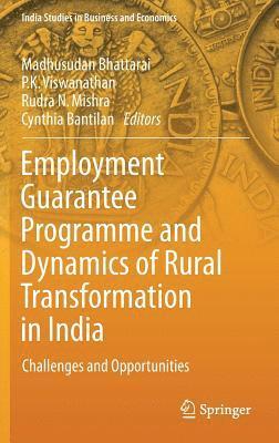 bokomslag Employment Guarantee Programme and Dynamics of Rural Transformation in India