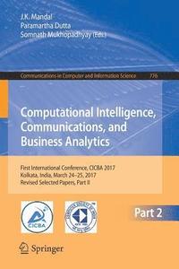 bokomslag Computational Intelligence, Communications, and Business Analytics