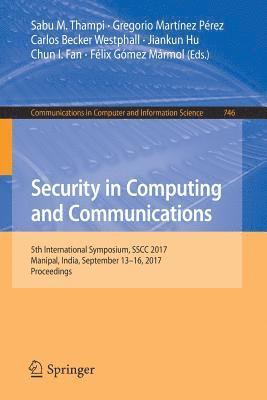 bokomslag Security in Computing and Communications